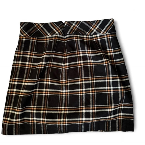 BP Plaid Black and Brown Women's Skirt size small - Picture 6 of 6